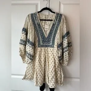 Free People Sweet Southwest Mini Tea Combo Beige NWT (Size S)
